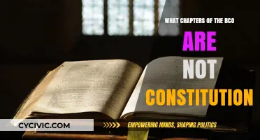 Chapters Outside the BCO Constitution