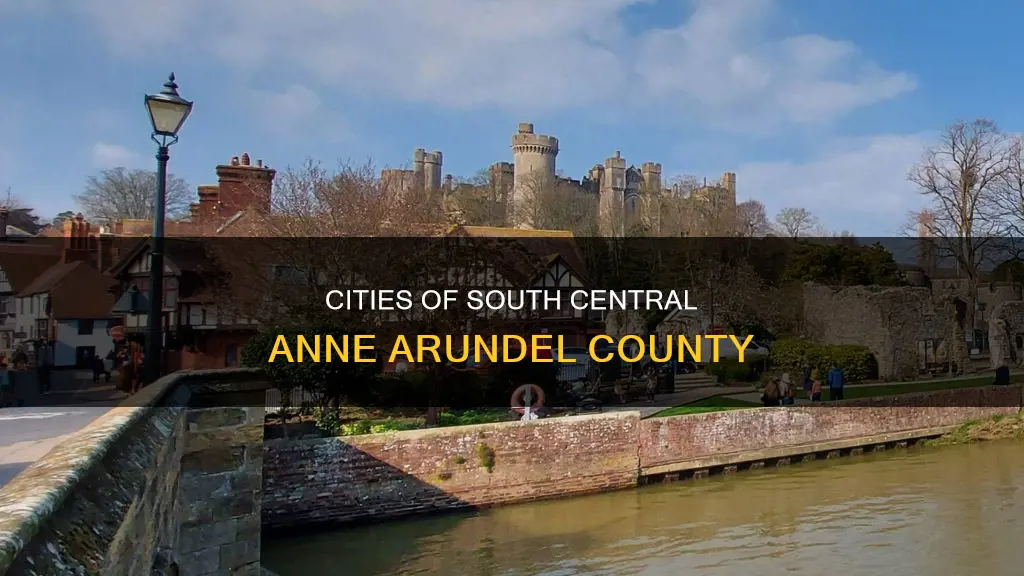 what cities constitute south central anne arundel county