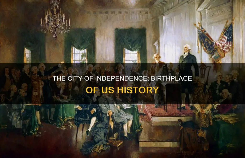 what city was both the declaration and constitution written