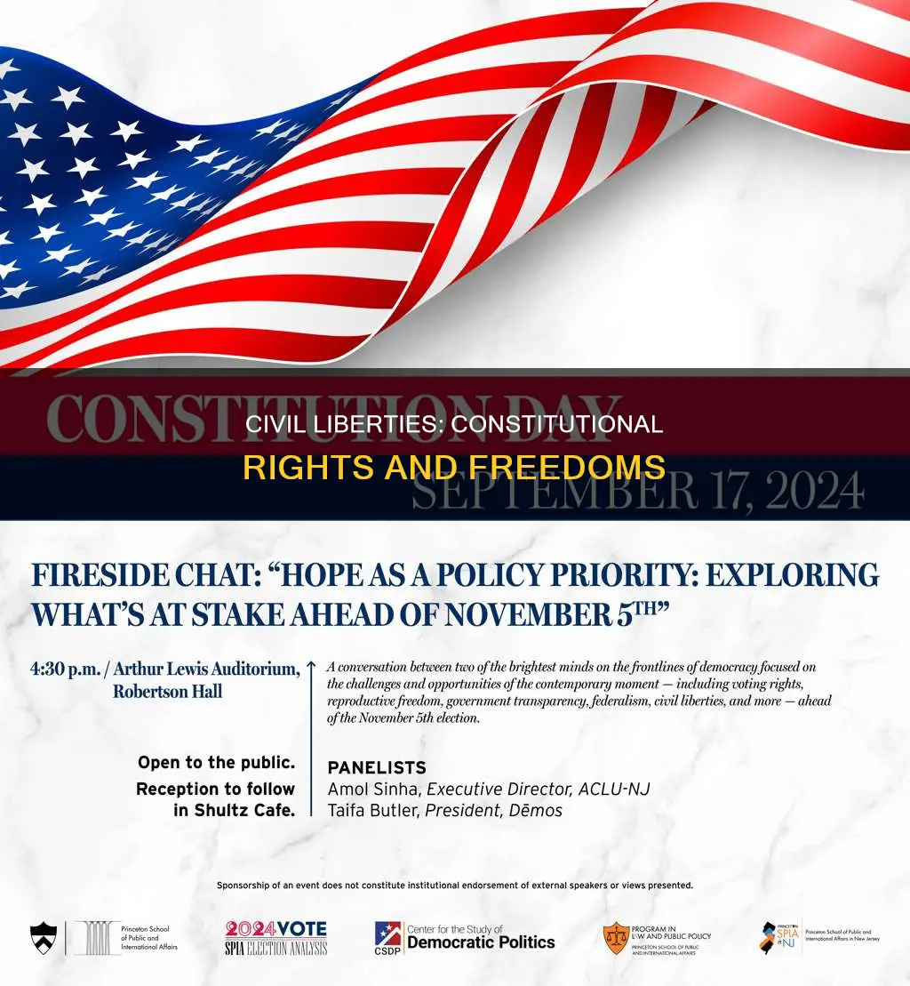 what civil liberties are guaranteed in the constitution