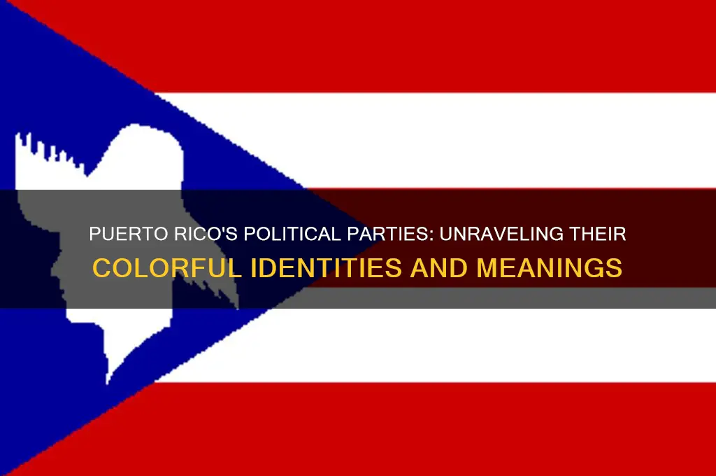 what color are the political parties in purto rico