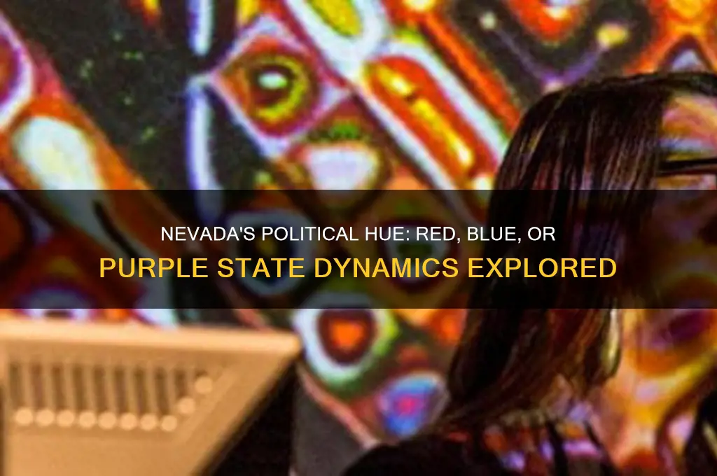what color is nevada politically
