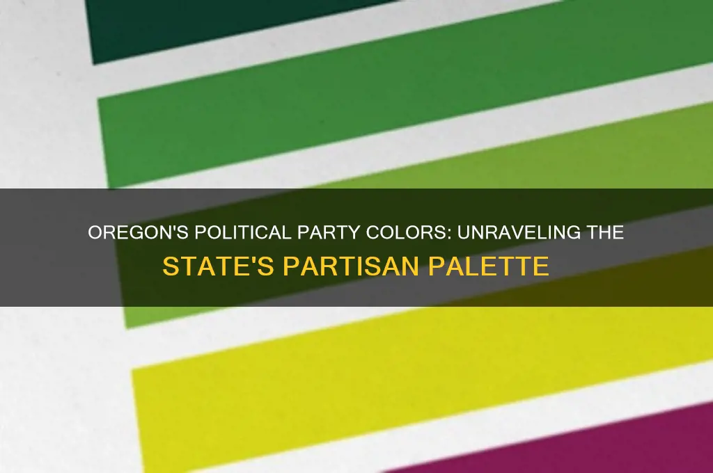 what color is oregon political party