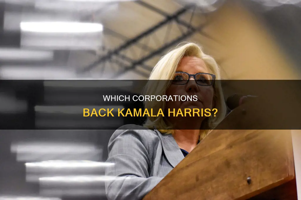 what companies support kamala harris