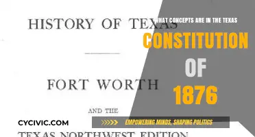 Exploring the Core Concepts of Texas' 1876 Constitution