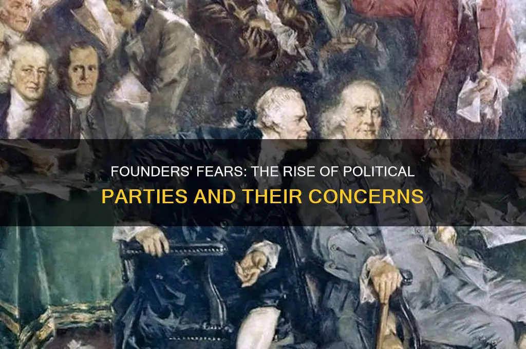 what concerned the founders about the rise of political parties