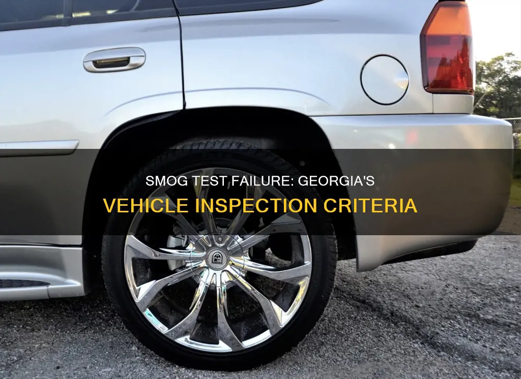 what constitute a failed smog test in georgia