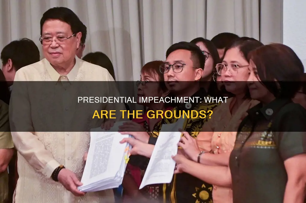 what constitute an impeachable act by the us prsident