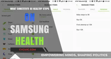 Samsung Health: Steps to a Healthier You