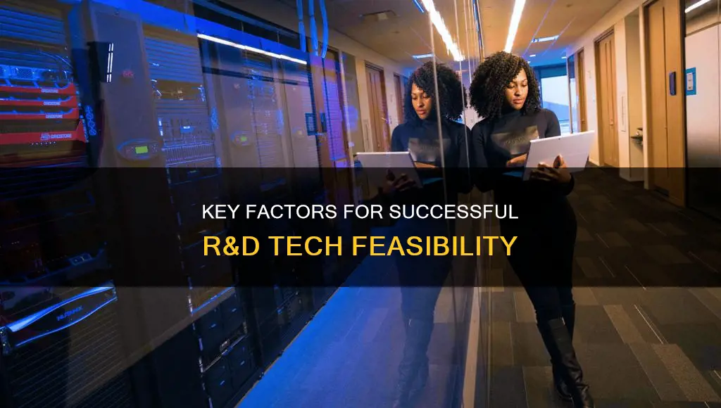 what constitute technology feasibility of r and d