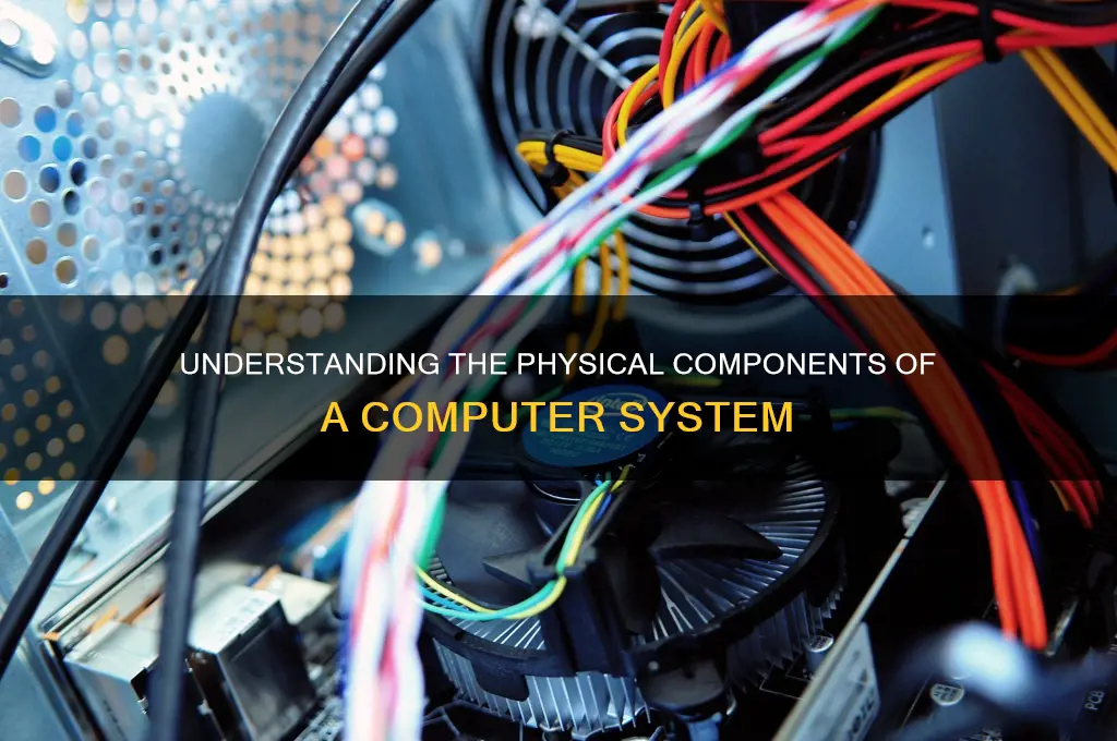 what constitute the hardware components of a computer system