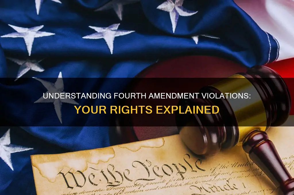 what constitutes 4th amendment violations