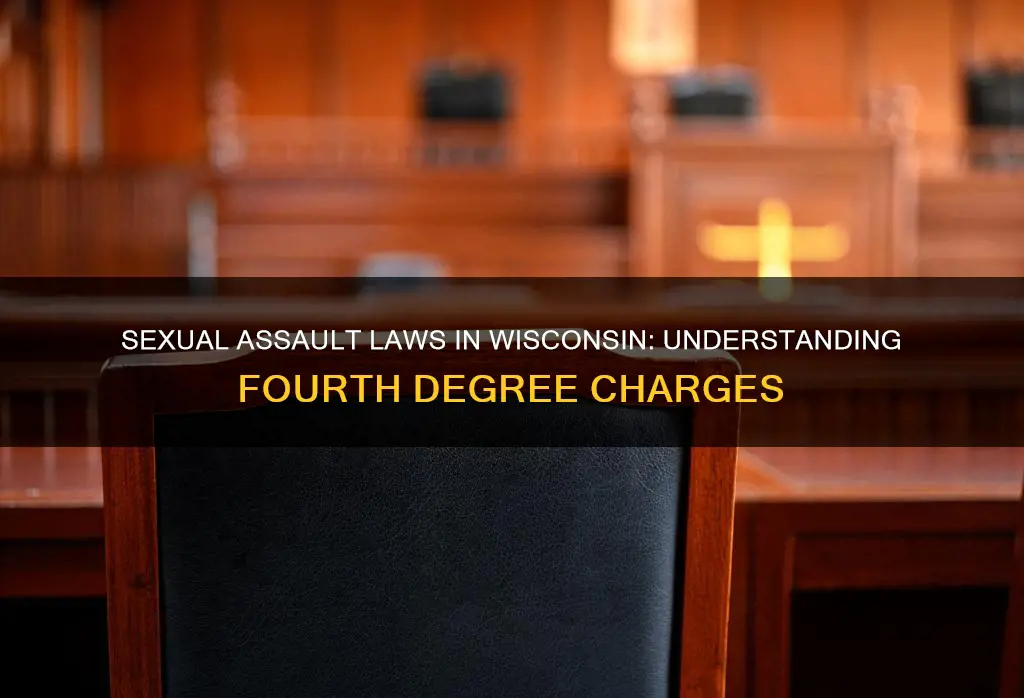what constitutes 4th degree sexual assault in wisconsin