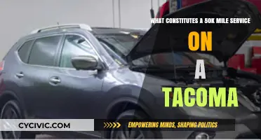 Tacoma 50K Service: What You Need to Know