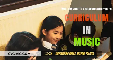 Music Curriculum: Balance and Effectiveness