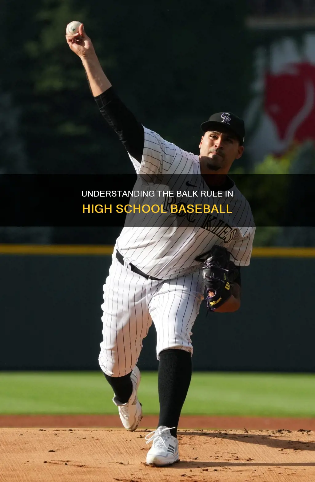 what constitutes a balk in high school baseball