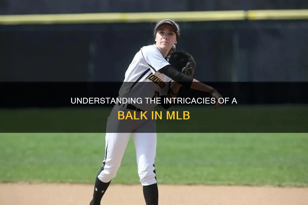 what constitutes a balk in major league baseball