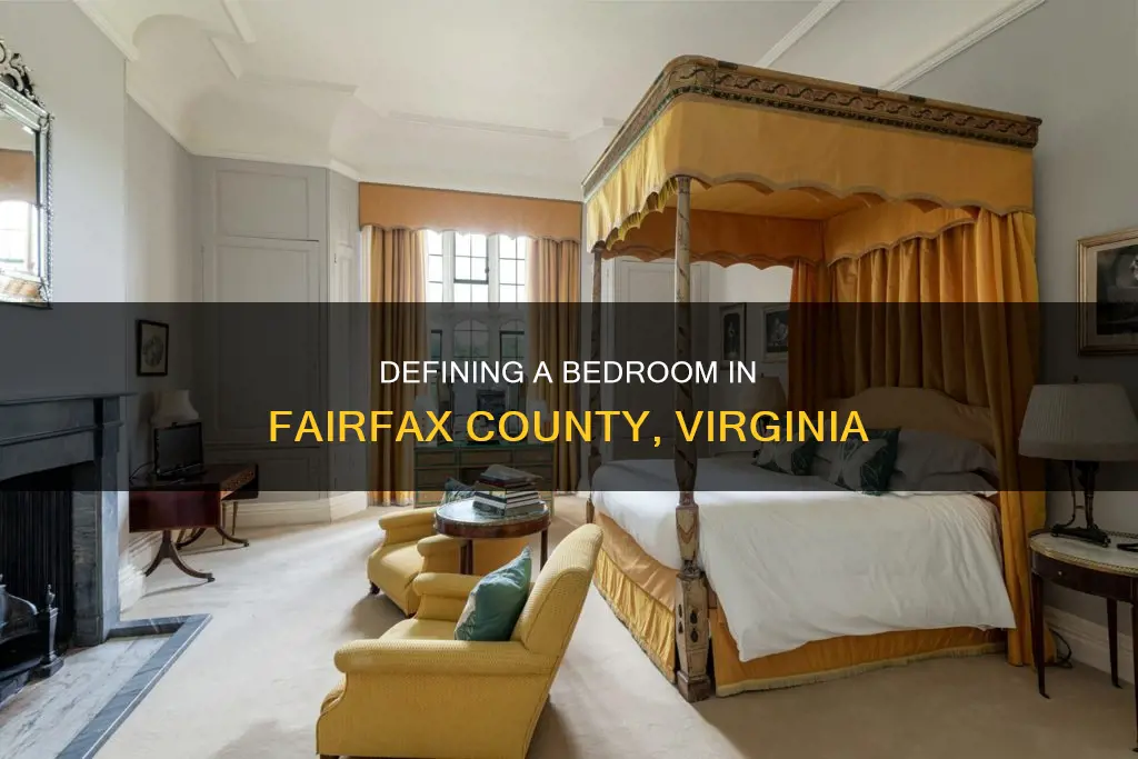 what constitutes a bedroom in fairfax county va