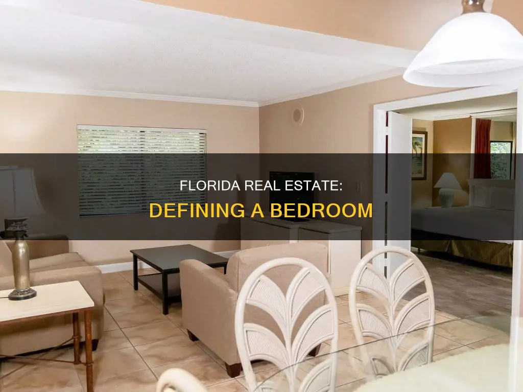 what constitutes a bedroom in florida real estate