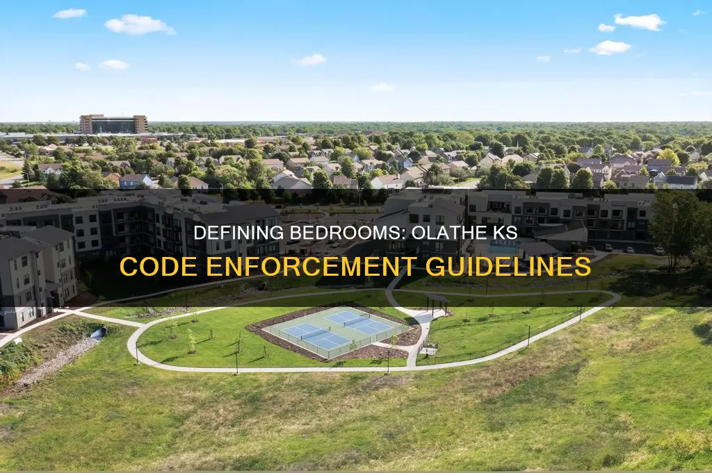 what constitutes a bedroom in olathe ks code enforcement
