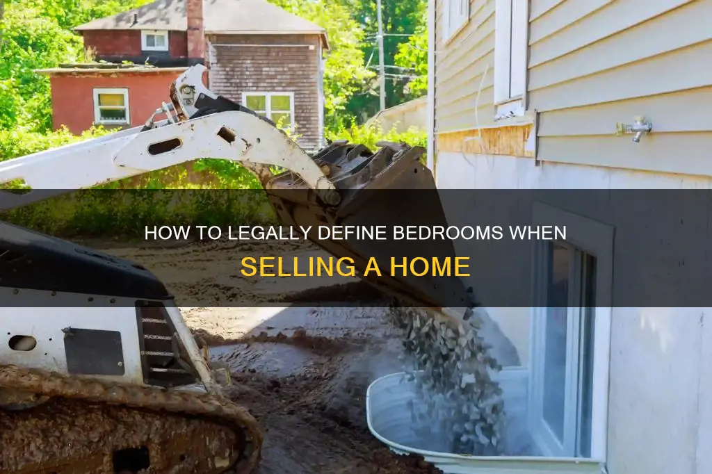 what constitutes a bedroom when selling a house