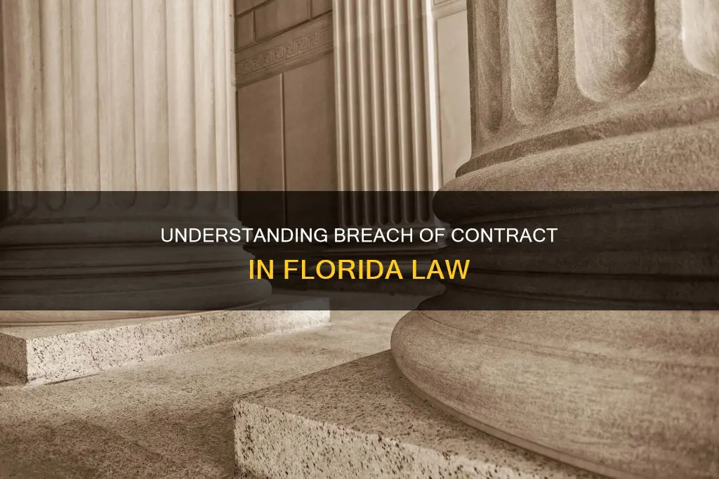 what constitutes a breach of contract in florida