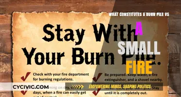 Burn Piles vs Small Fires: What's the Difference?