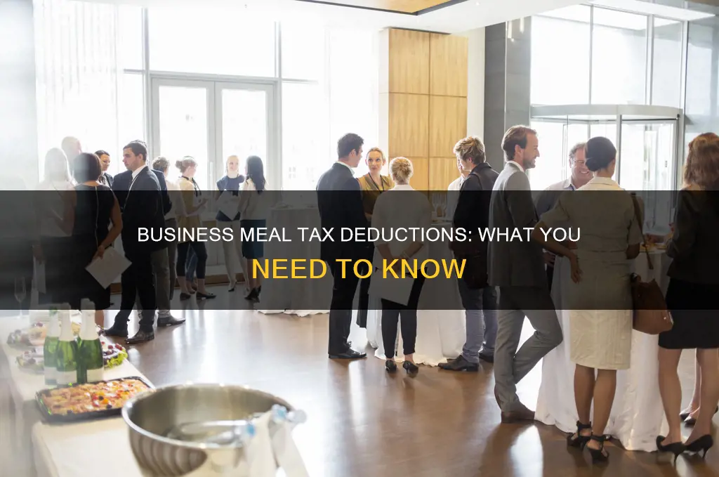 what constitutes a business meal for tax purposes