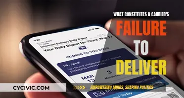 When Does a Carrier Fail to Deliver?