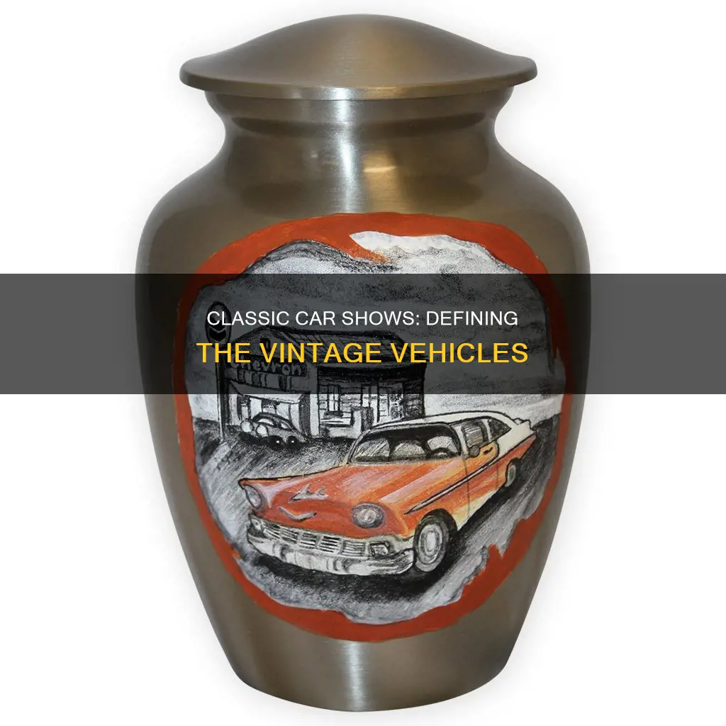 what constitutes a classic car for a car show