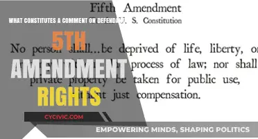 Defendant's Fifth Amendment Rights: What Counts as a Violation?