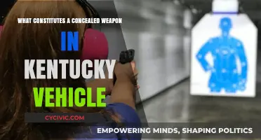 Kentucky's Vehicle Concealed Weapon Laws Explained