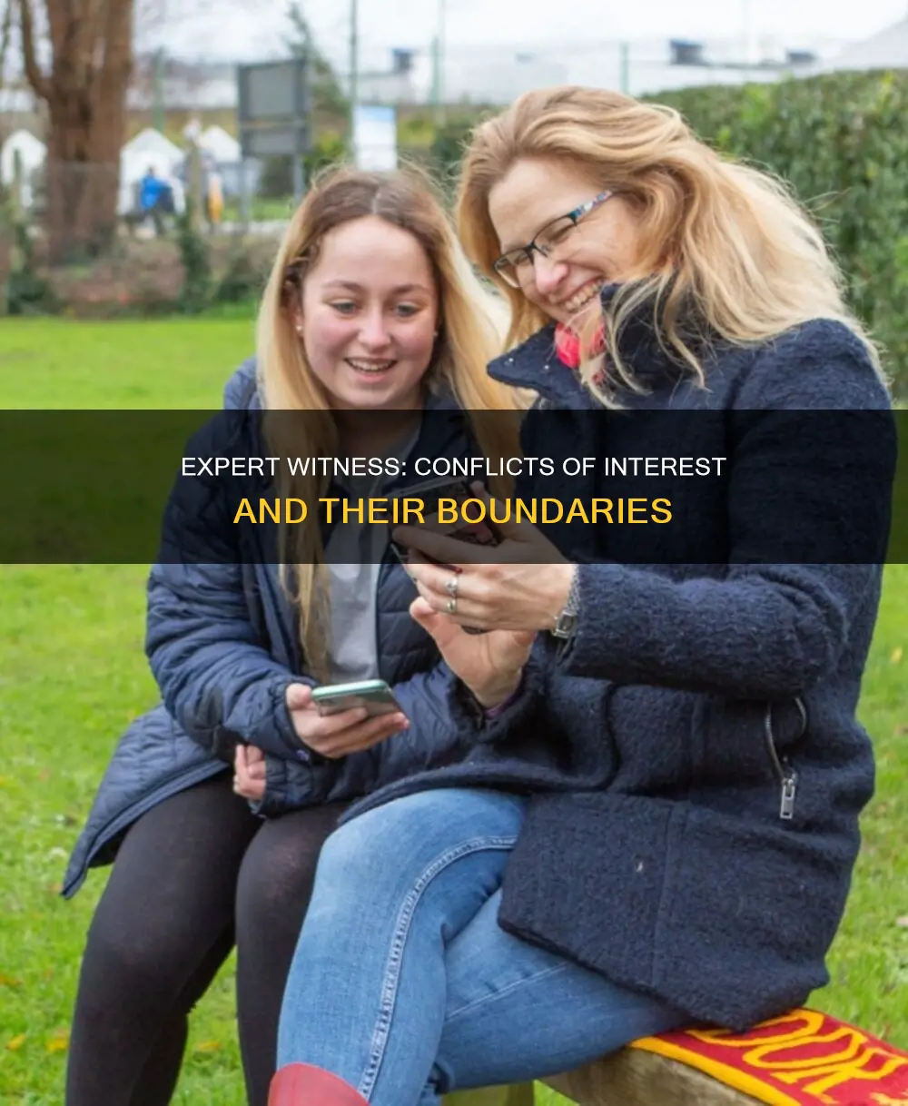 what constitutes a conflict of interest for an expert witness