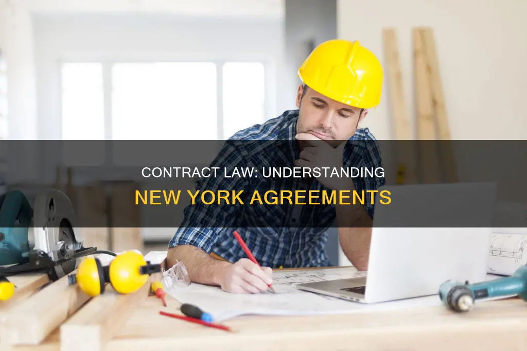 what constitutes a contractual agreement in new york