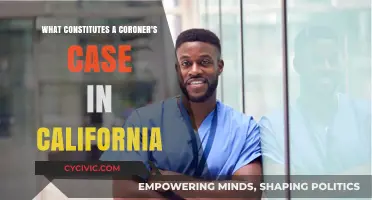 Coroner Cases in California: When and Why?