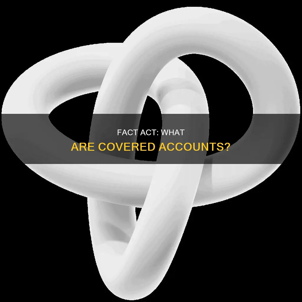 what constitutes a covered account by the fact act