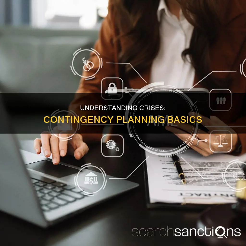 what constitutes a crisis in the context of contingency planning