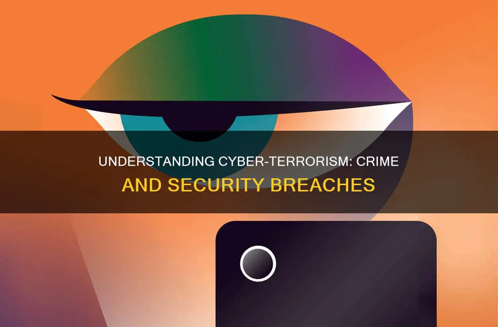 what constitutes a cyber-terrorism crime and security breach