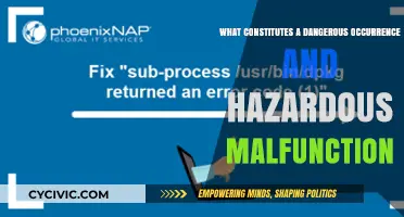 Understanding Dangerous Occurrences and Malfunctions: Safety Hazards Explained