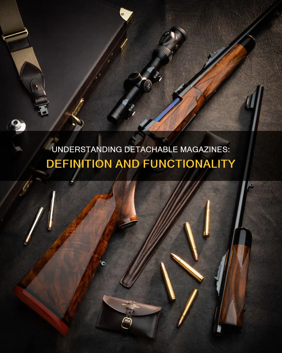 what constitutes a detachable magazine on a gun
