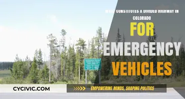 Emergency Vehicles: Colorado's Divided Highway Rules Explained