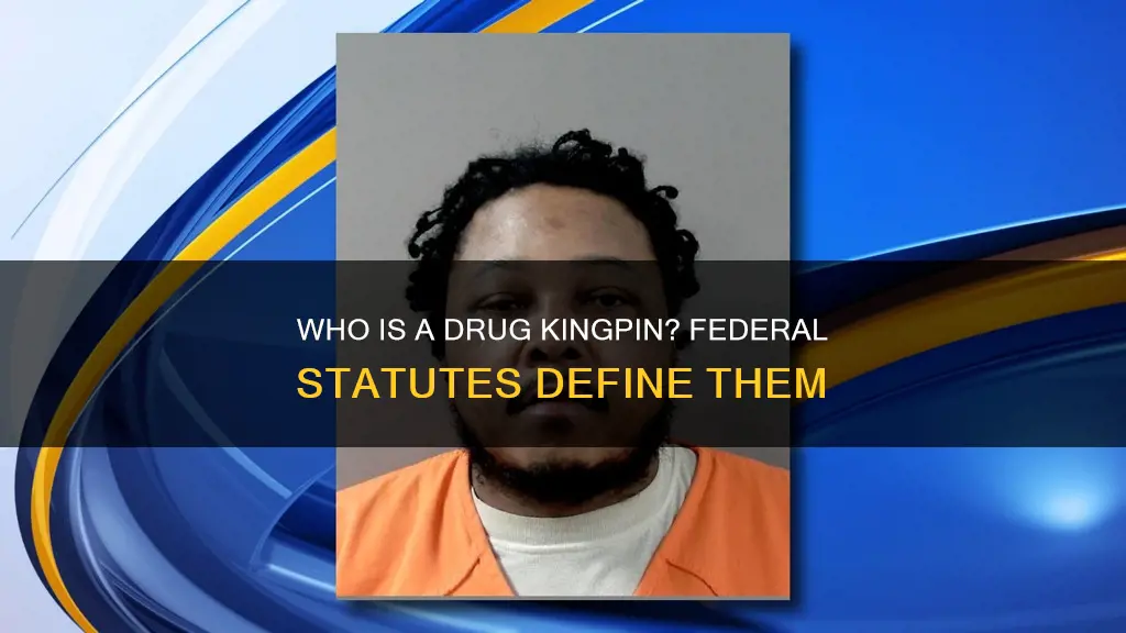 what constitutes a drug king pin under federal statute