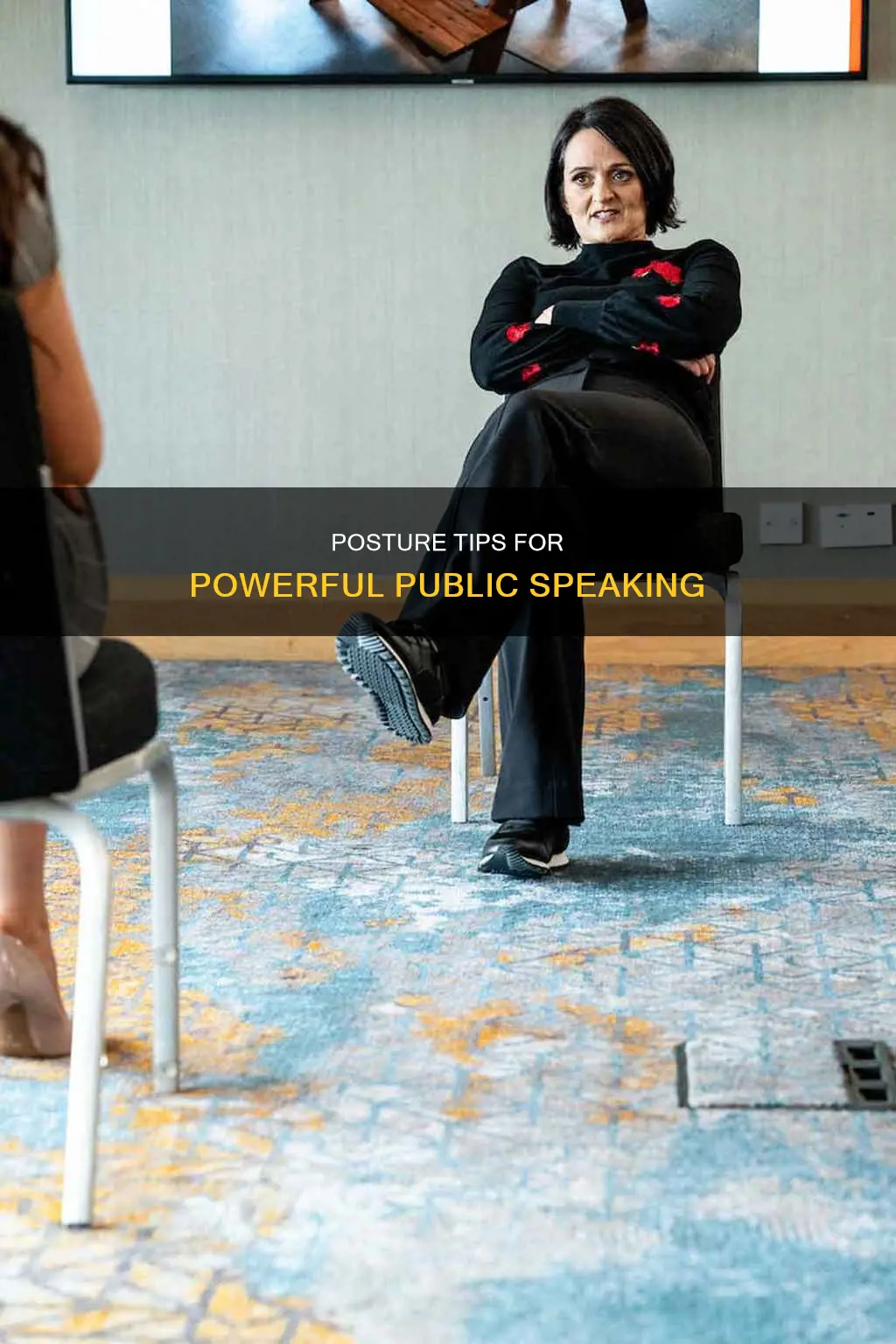 what constitutes a factor of good posture public speaking