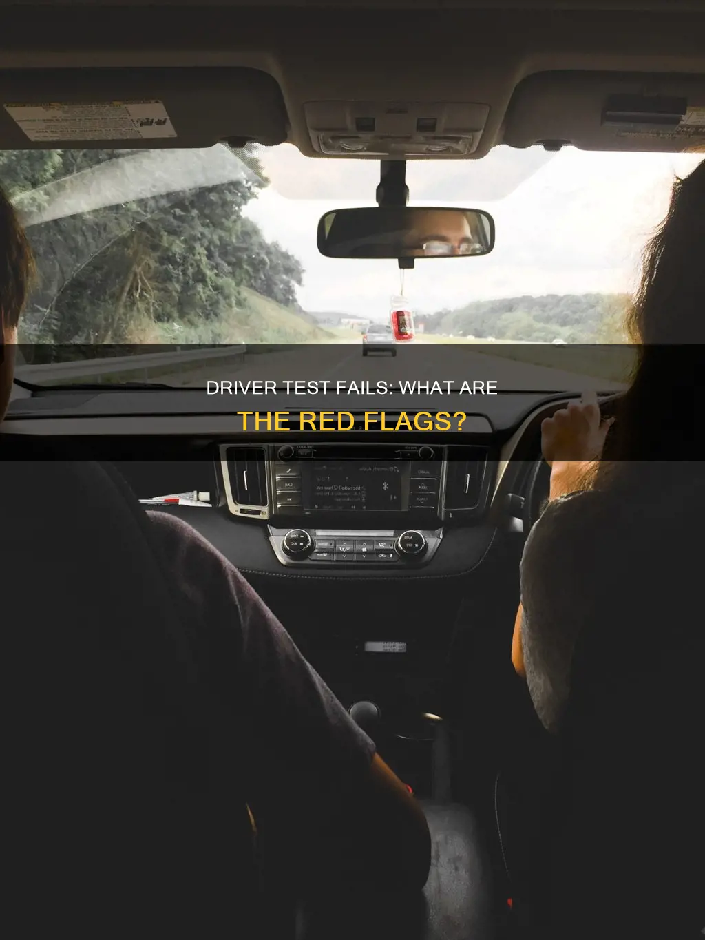 what constitutes a fail on a driver test