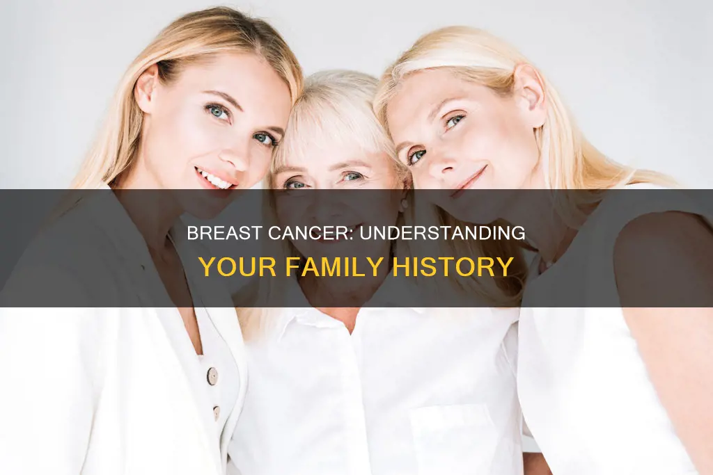what constitutes a family istory of breast cancer