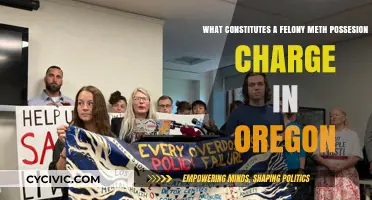 Meth Possession: Oregon's Felony Charge Criteria