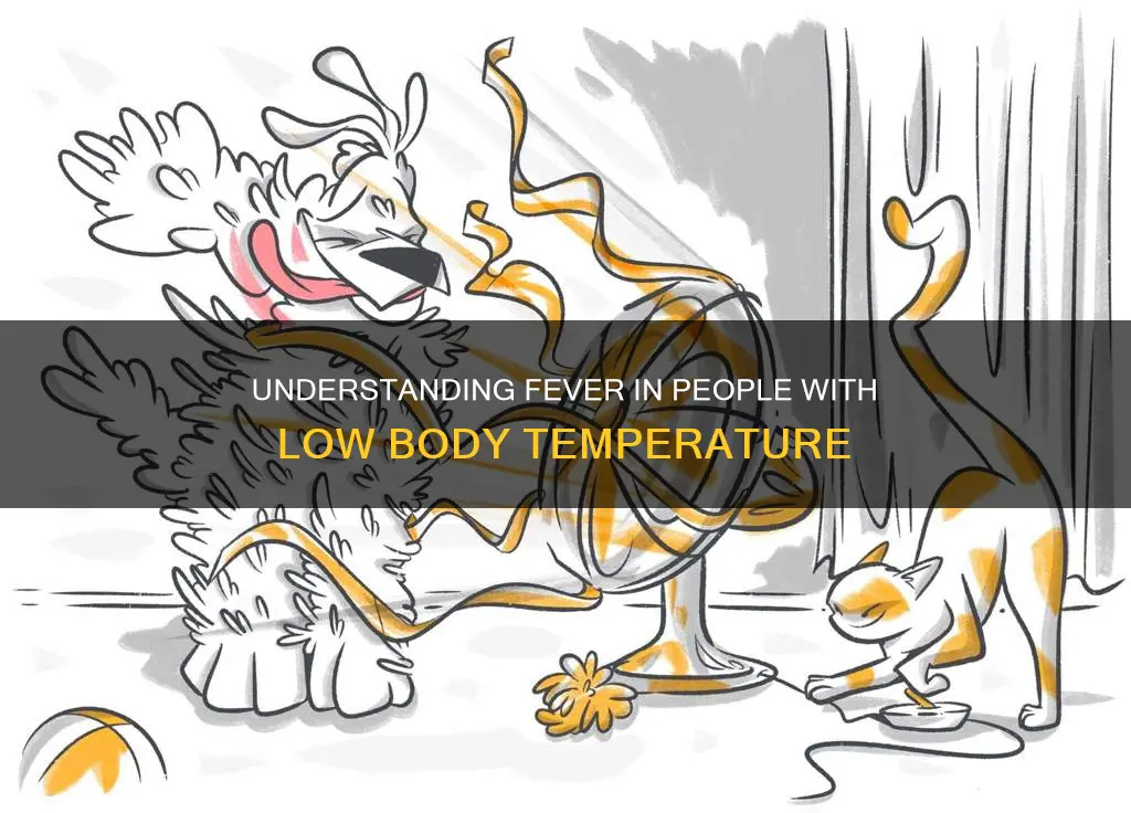 what constitutes a fever for someone with low body temperature