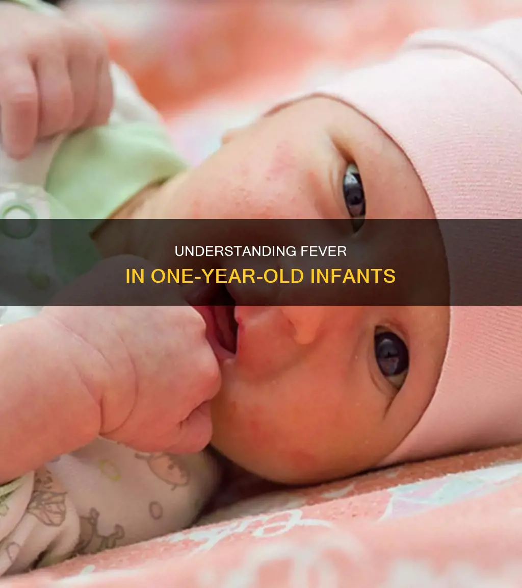 what constitutes a fever in a 1 year old
