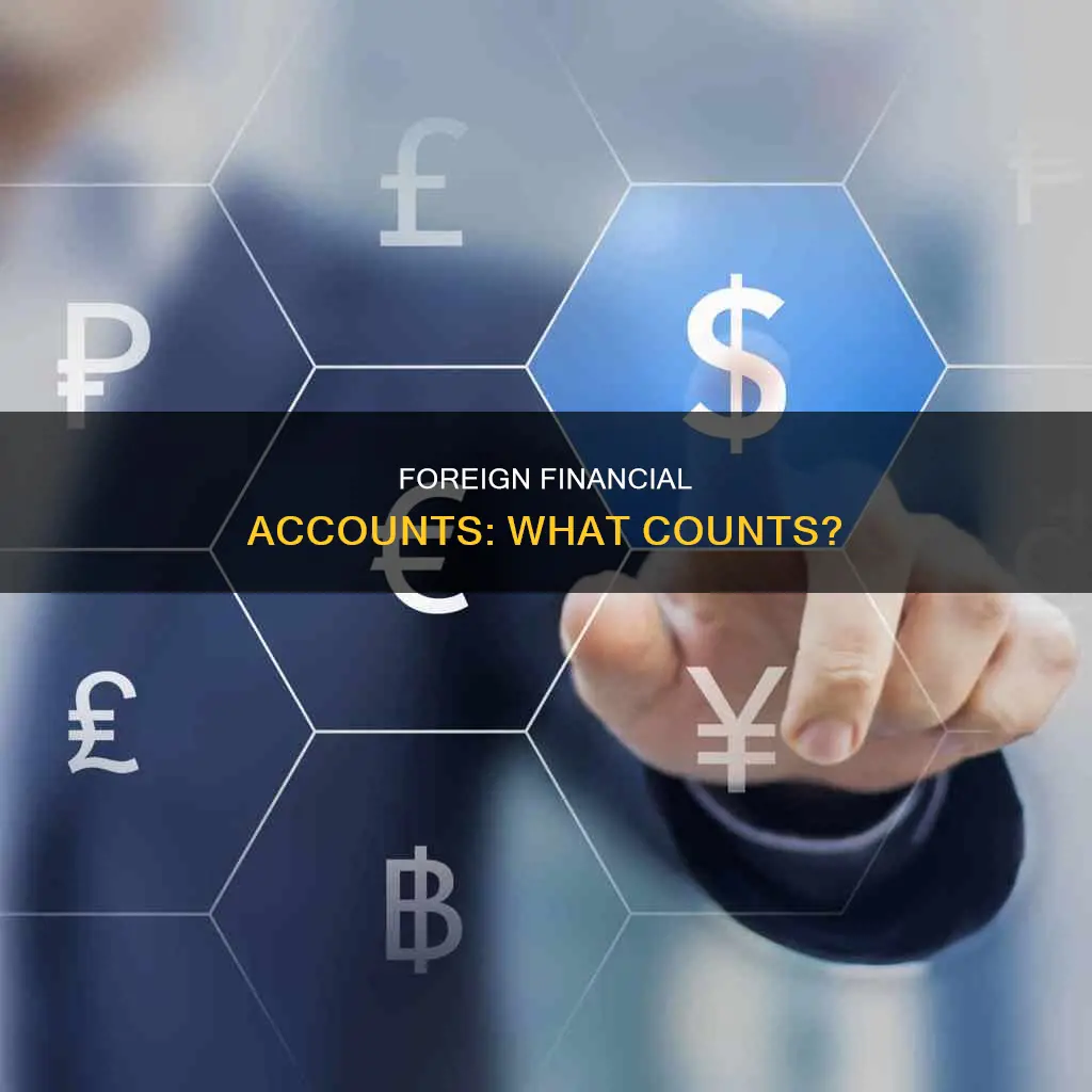 what constitutes a financial account in a foreign country