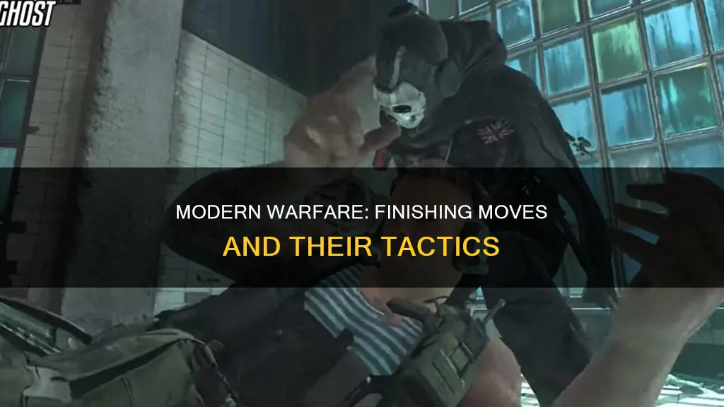 what constitutes a finishing move in modern warfare
